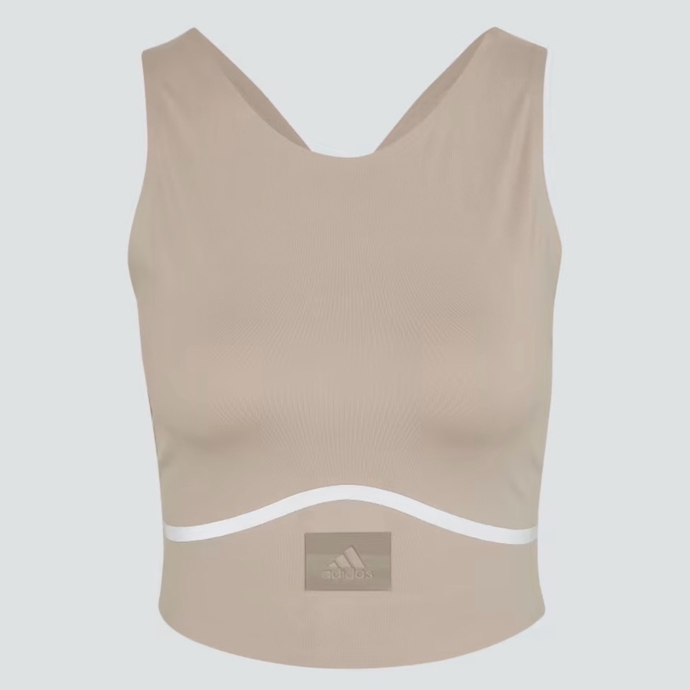 NWT Adidas BOA Tank Top Aeroready in Taupe Color sz L